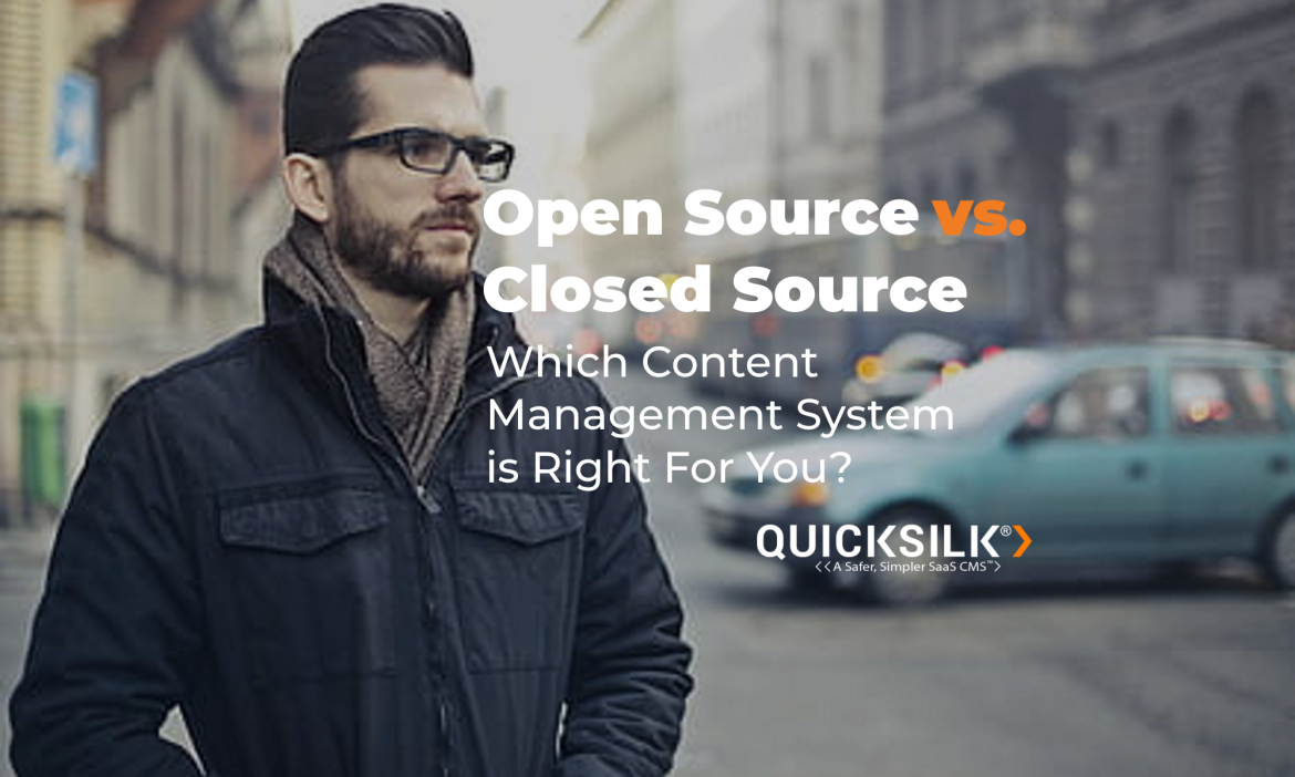 open source vs closed source content management systems